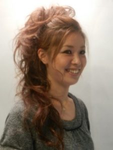 関内の美容室BOBのヘアセット