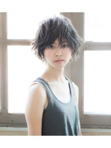 関内の美容室BOBの女性モデル