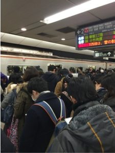 駅構内の写真