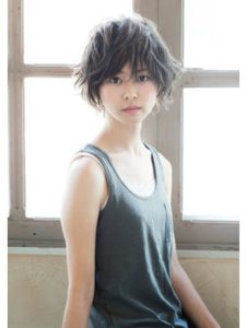 関内の美容室BOBの女性モデル