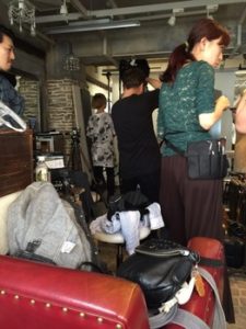 関内の美容室BOBの撮影会