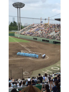 高校野球の様子