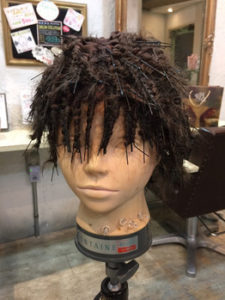 関内の美容室BOBのスタッフの練習成果