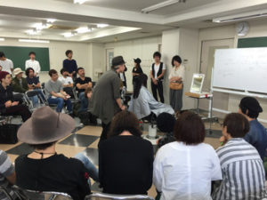 関内の美容室BOBのスタッフ参加の講習会の様子
