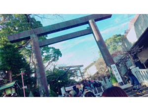 関内の美容室BOBのスタッフの初詣