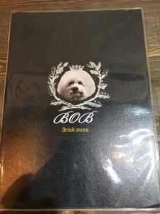 当店のドリンクメニュー