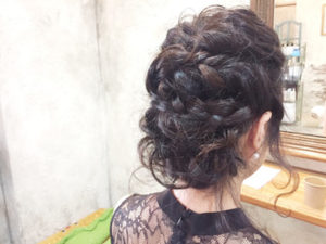 関内の美容室BOBのヘアアレンジ
