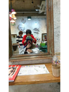 関内の美容室BOBの店内