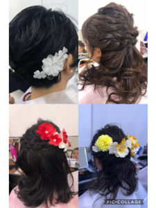 関内の美容室BOBのヘアセット