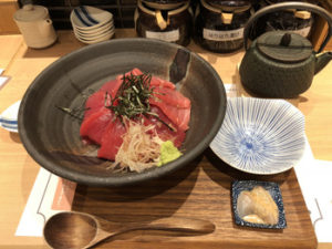 マグロの丼ぶり