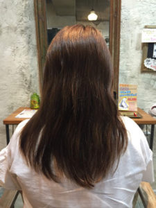 関内の美容室BOBのカラーモデル
