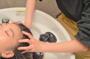 ヘッドスパマッサージ