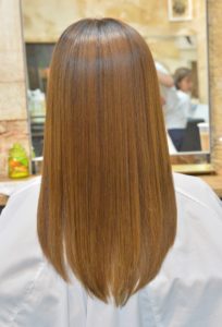straight long